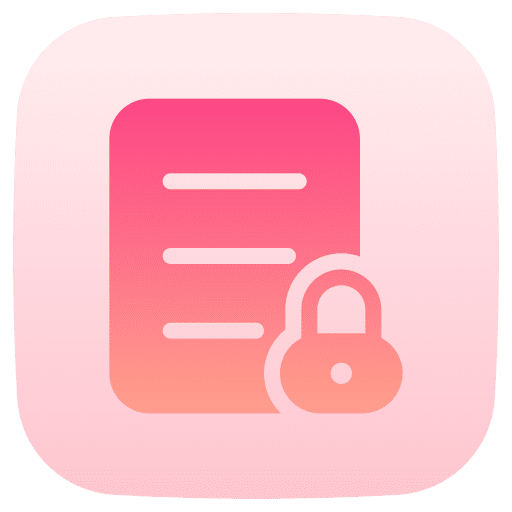File archive encryption data protection icon File archive encryption data protection icon