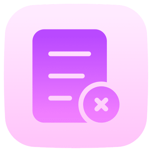 Delete file document ui archive icon Delete file document ui archive icon