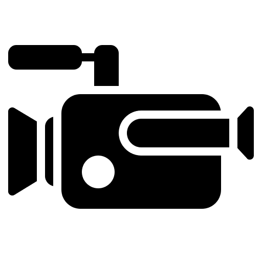 Camcorder entertainment technology cinema icon Camcorder entertainment technology cinema icon