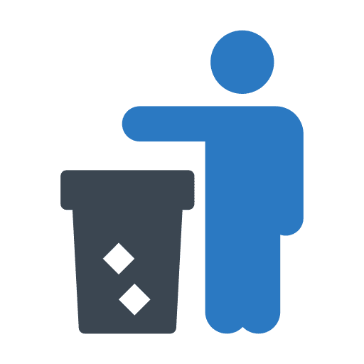 Trash bin rubbish trash can trash bin icon