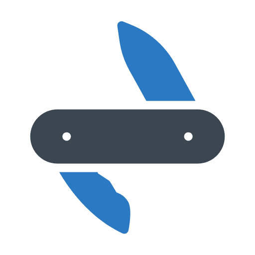 Blade miscellaneous swiss knife blade icon