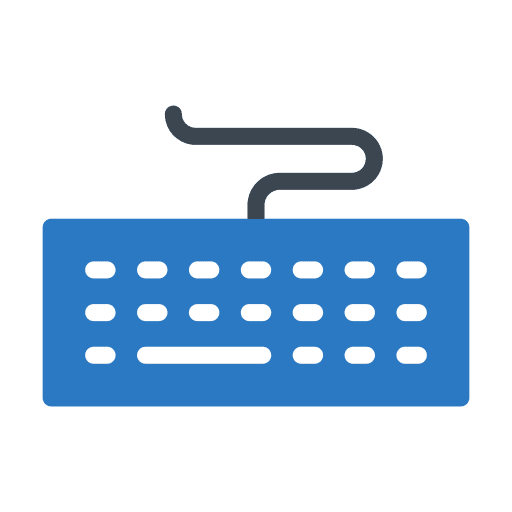Keyboard electric keyboard computer electronic icon