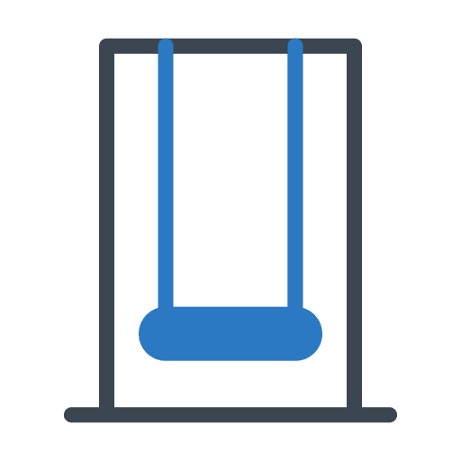 Playground outdoor kid and baby child icon