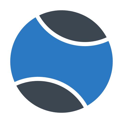 Tennis tennis sports and competition ball icon