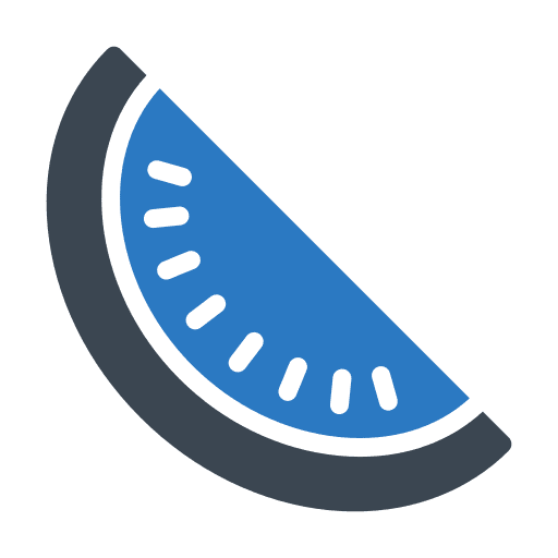 Water melon travel food and restaurant watermelon icon