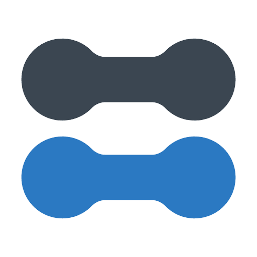 Weight sport dumbbel weightlifting icon