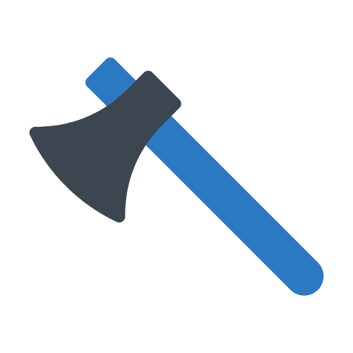 Woodcutter wood equipment miscellaneous icon