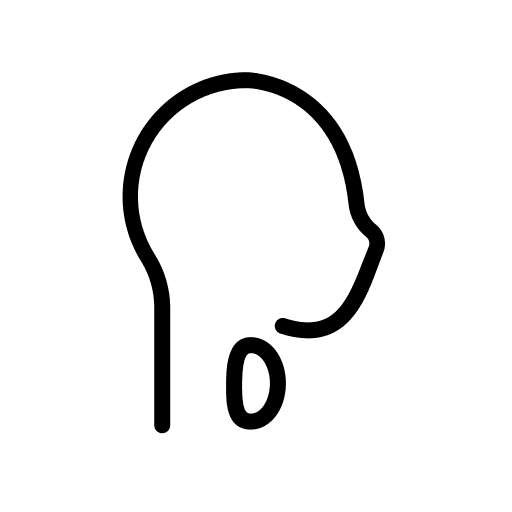 Thyroid endocrine thyroid organ icon