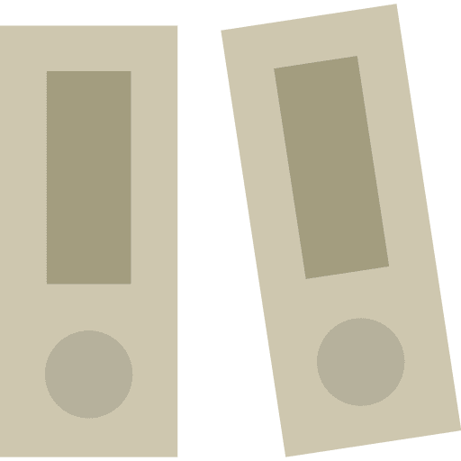 Archive office files and folders file icon
