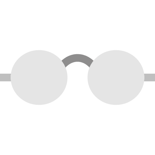 Glasses spectacles healthcare and medical reading glasses icon