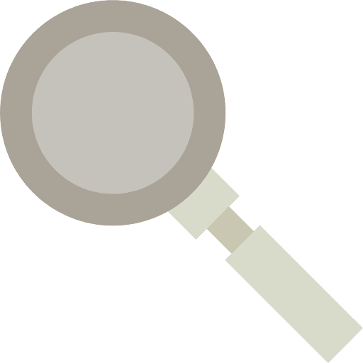 Education magnifying glass zoom investigation icon Education magnifying glass zoom investigation icon