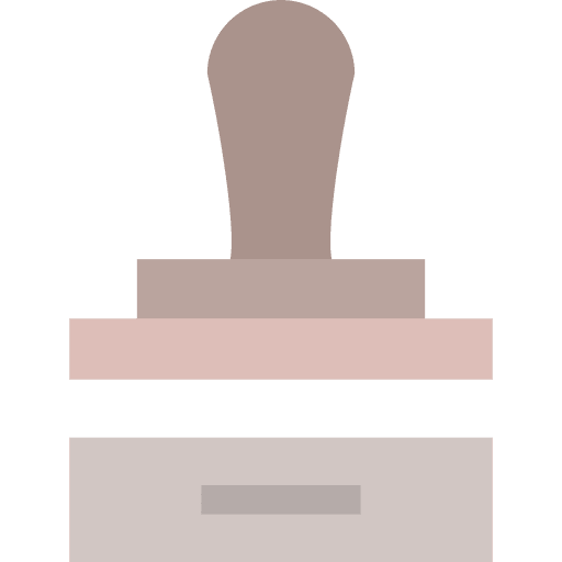 Stamp approved stamp certificate icon Stamp approved stamp certificate icon
