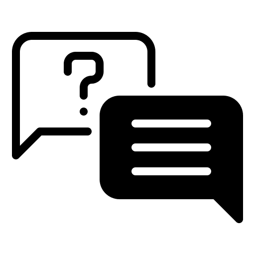 Faq answer communication faq icon