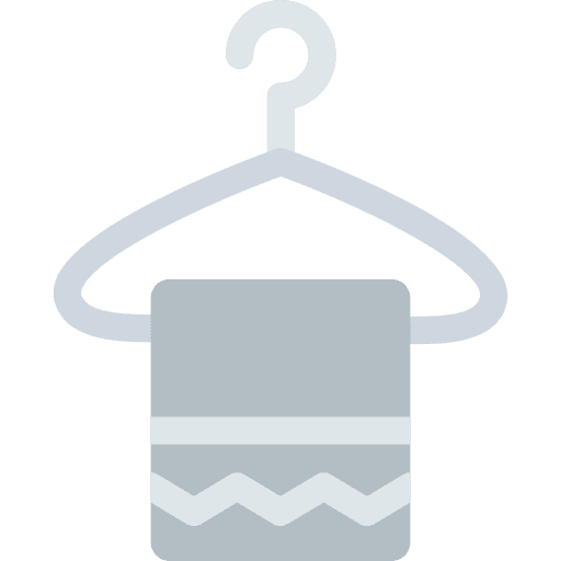 Towel hanger bath towel wellness icon Towel hanger bath towel wellness icon