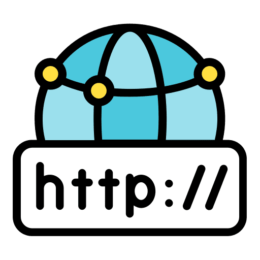 Website url web browser website icon