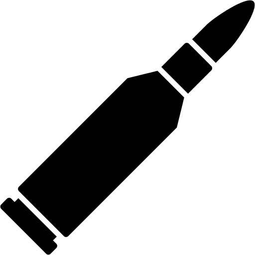 Bullet soldier army military icon