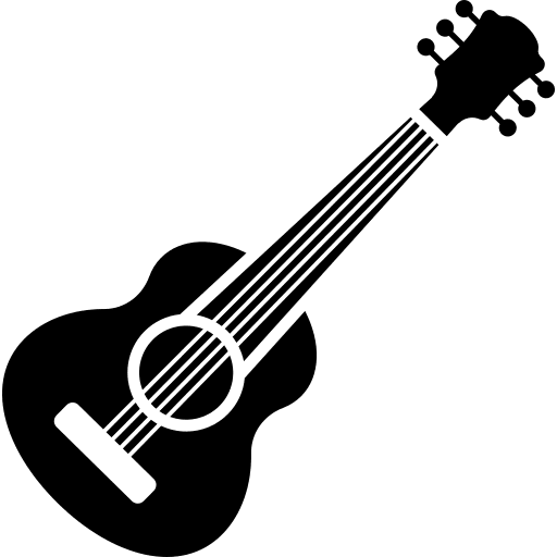 Guitar folk music acoustic guitar icon