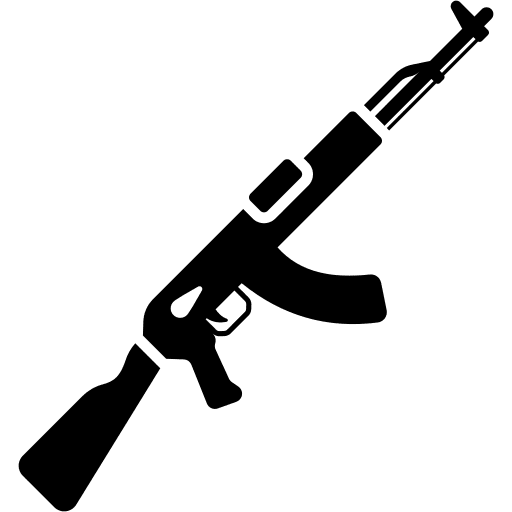 Rifle military rifle weapon icon