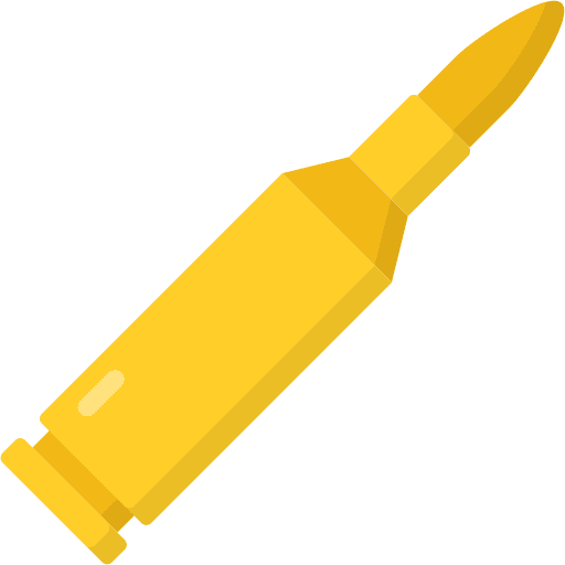 Bullet bullets military miscellaneous icon