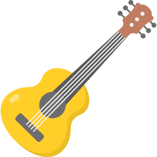 Guitar party folk orchestra icon