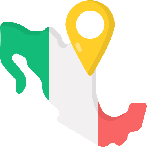 Mexico location nation mexico icon