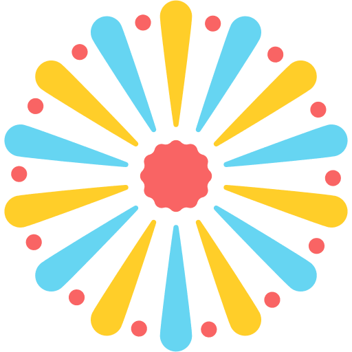 Fireworks entertainment party firework icon Fireworks entertainment party firework icon