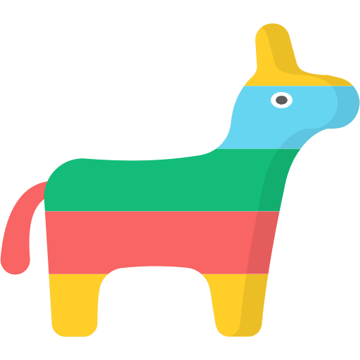 Piñata donkey tradition mexican icon Piñata donkey tradition mexican icon