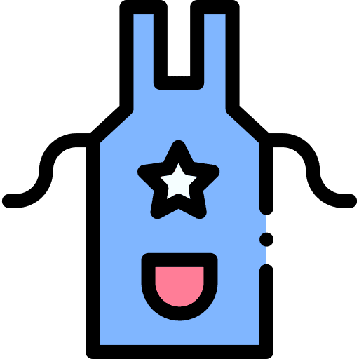 Apron apron clothing cleaner icon