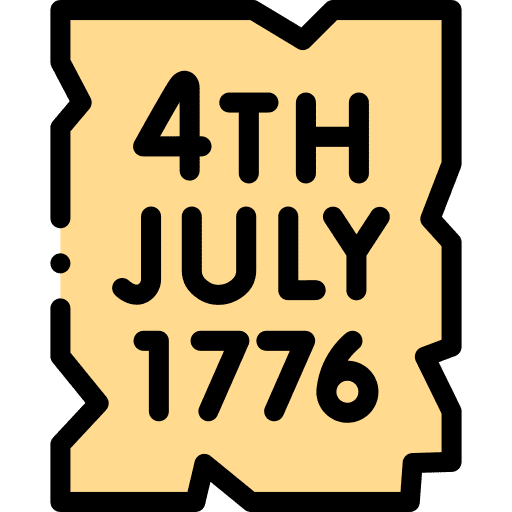 Independence day declaration of independence united states of america cultures icon