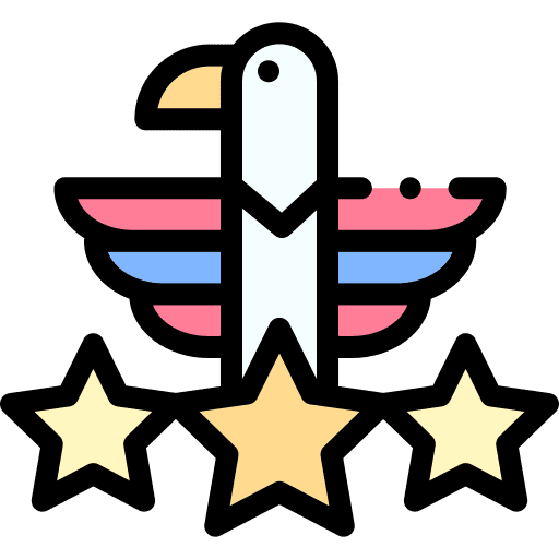 Eagle symbol united states of america animals icon Eagle symbol united states of america animals icon