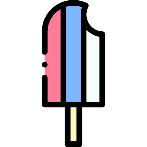 Ice cream popsicle ice cream food and restaurant icon Ice cream popsicle ice cream food and restaurant icon