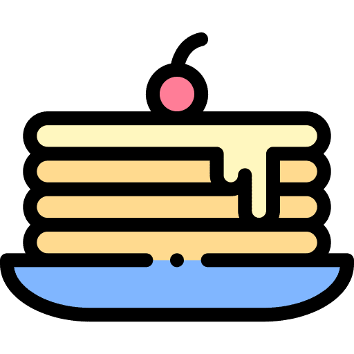 Pancake bakery food and restaurant pancake icon Pancake bakery food and restaurant pancake icon