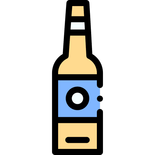 Beer bottle alcoholic drink beverage icon Beer bottle alcoholic drink beverage icon