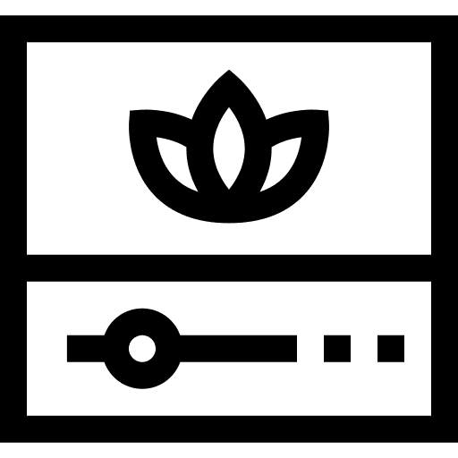 Video yoga wellness relaxing icon
