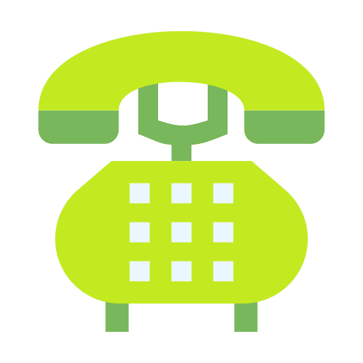 Landline telephone ring landline icon