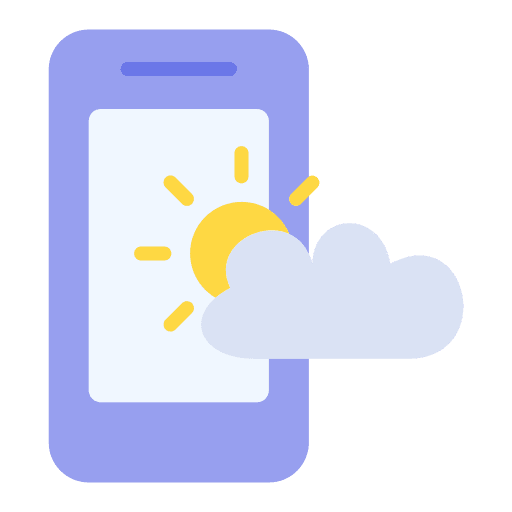 Weather forecast weather forecast weather app meteorology icon