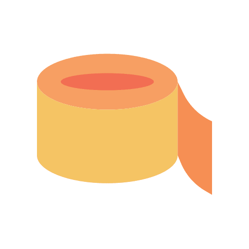 Sticky tape fixing masking tape repair icon Sticky tape fixing masking tape repair icon
