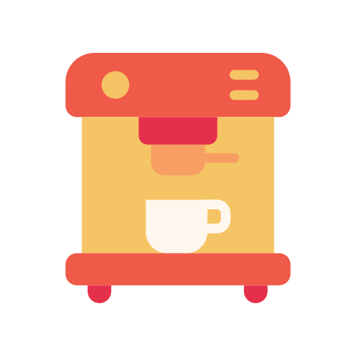 Coffee machine electronic device household appliance coffee machine icon Coffee machine electronic device household appliance coffee machine icon