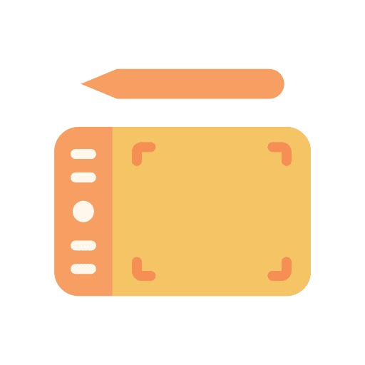 Graphic tablet illustration drawing tablet electronics icon Graphic tablet illustration drawing tablet electronics icon