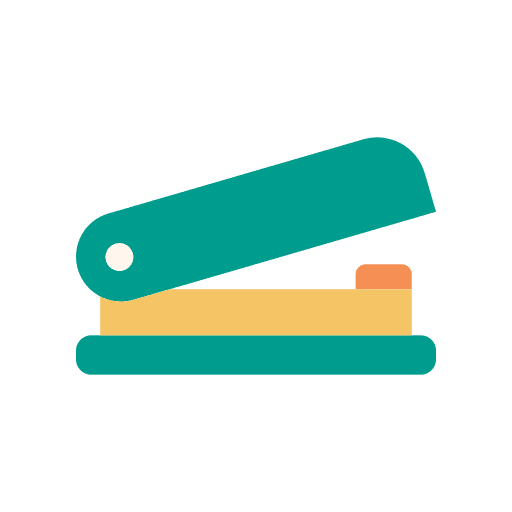 Stapler stationery school material miscellaneous icon Stapler stationery school material miscellaneous icon