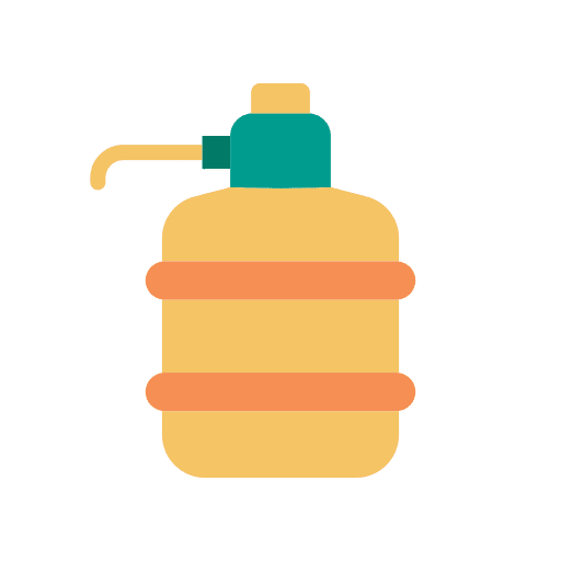 Water dispenser food and restaurant water tank liquid icon Water dispenser food and restaurant water tank liquid icon