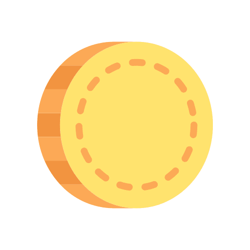 Coin business currency coin icon