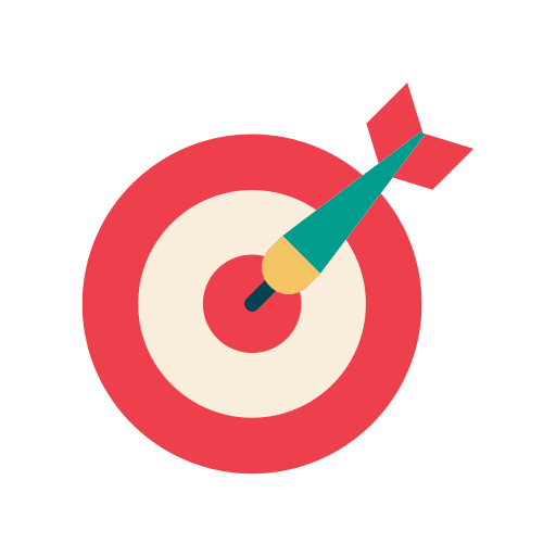 Dart board dart board goal objective icon Dart board dart board goal objective icon