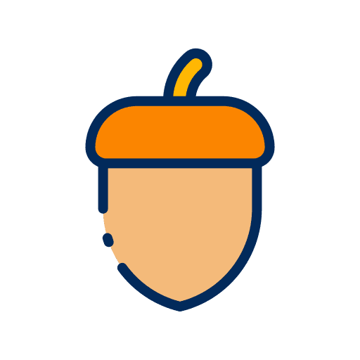Acorn healthy food vegan acorn icon