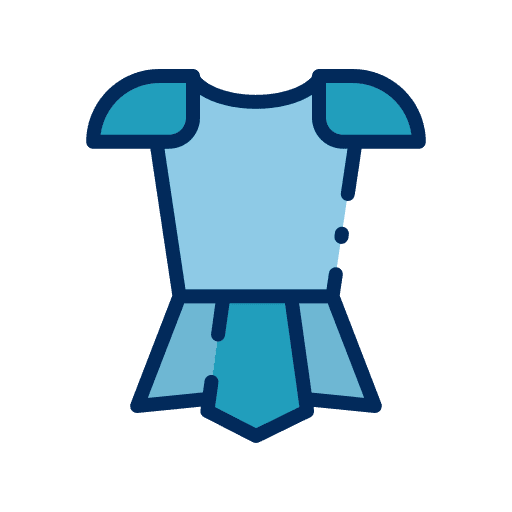 Armor knight armored protection icon