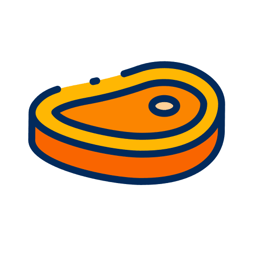 Meat food and restaurant steak restaurant icon Meat food and restaurant steak restaurant icon