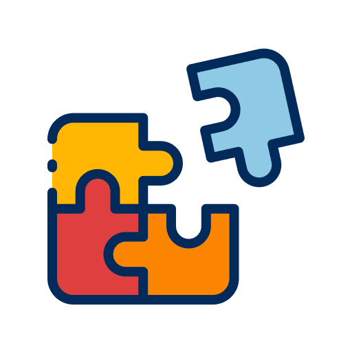 Puzzle puzzle game relevant puzzle pieces icon Puzzle puzzle game relevant puzzle pieces icon