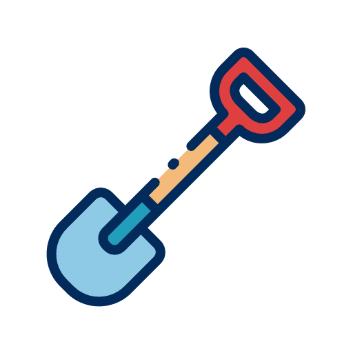 Shovel shovel garden tool digging icon Shovel shovel garden tool digging icon