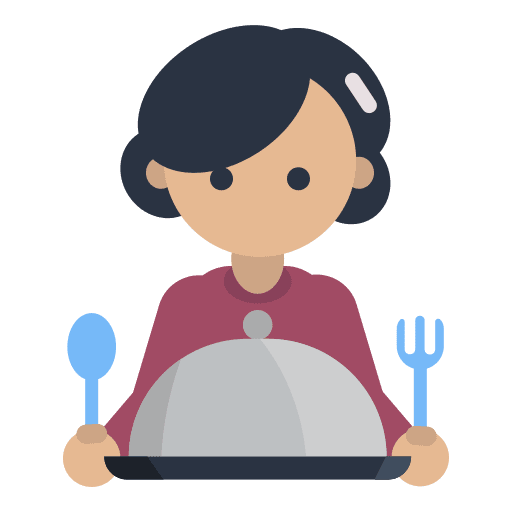 Meal recipe meal eating icon