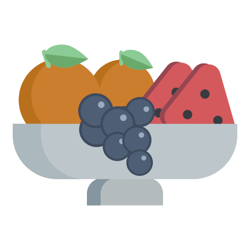 Fruits food vegetable healthy food icon